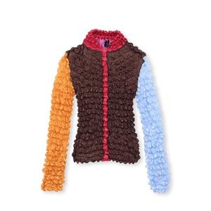 PUCKER UP BUTTON DOWN - BROWN